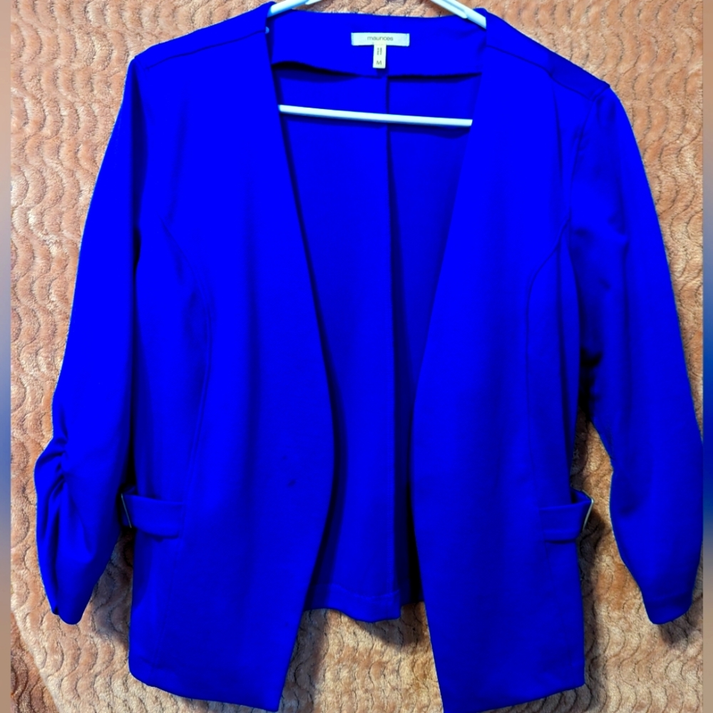 Maurices size med blue blazer
